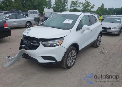 2017 Buick Encore Preferred from USA, damaged, VIN KL4CJASB0HB234857